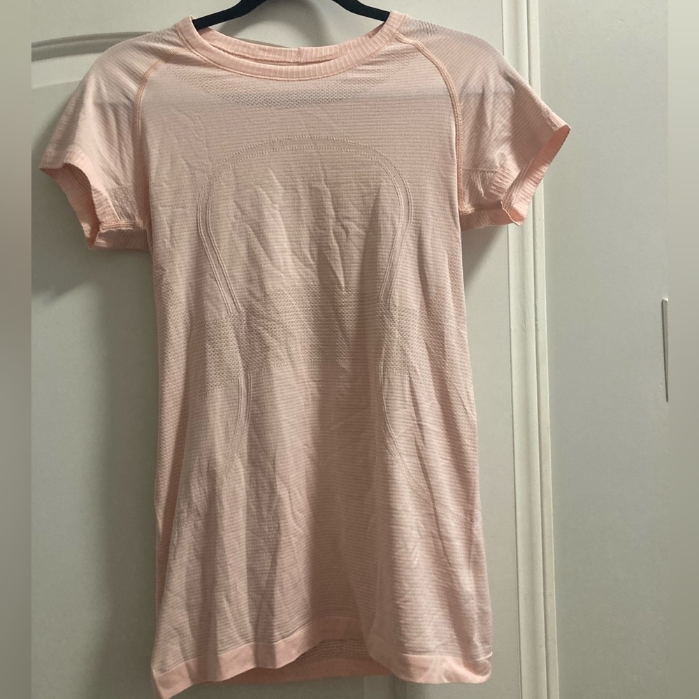 Lululemon Swiftly Tech Womens Short Sleeve Lightweight Pink Athletic Tee